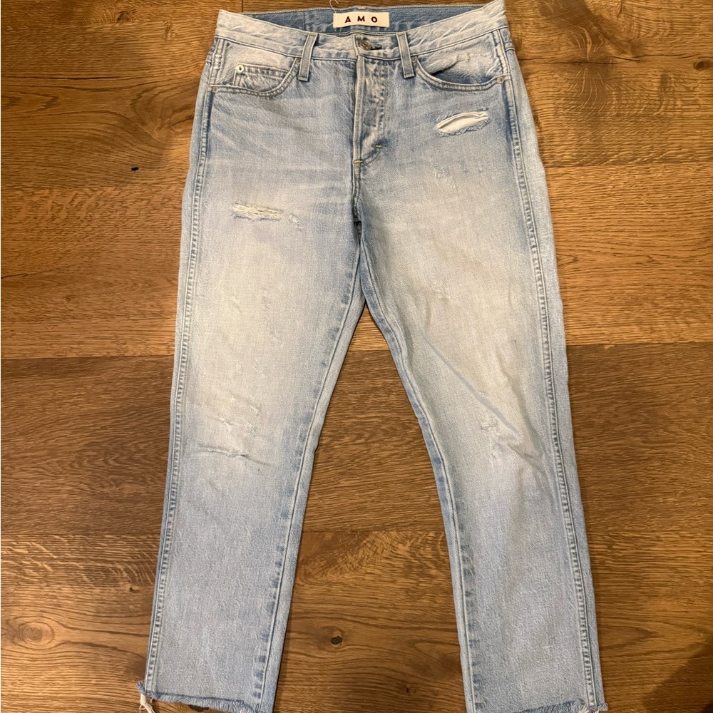 Amo Tom Boy crop jeans